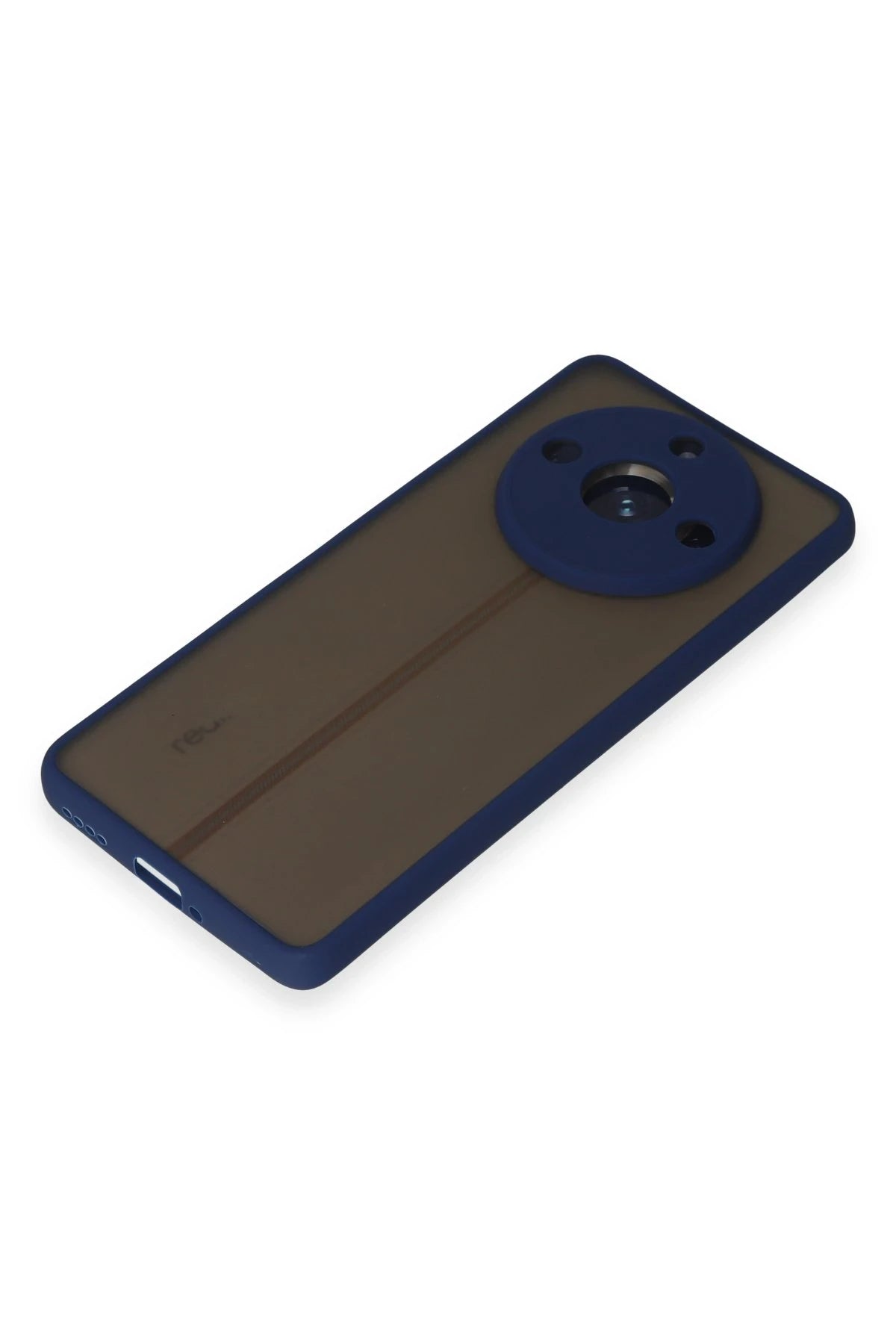 nebaktın Realme 11 Pro Kılıf Montreal Silikon Kapak - Lacivert 4
