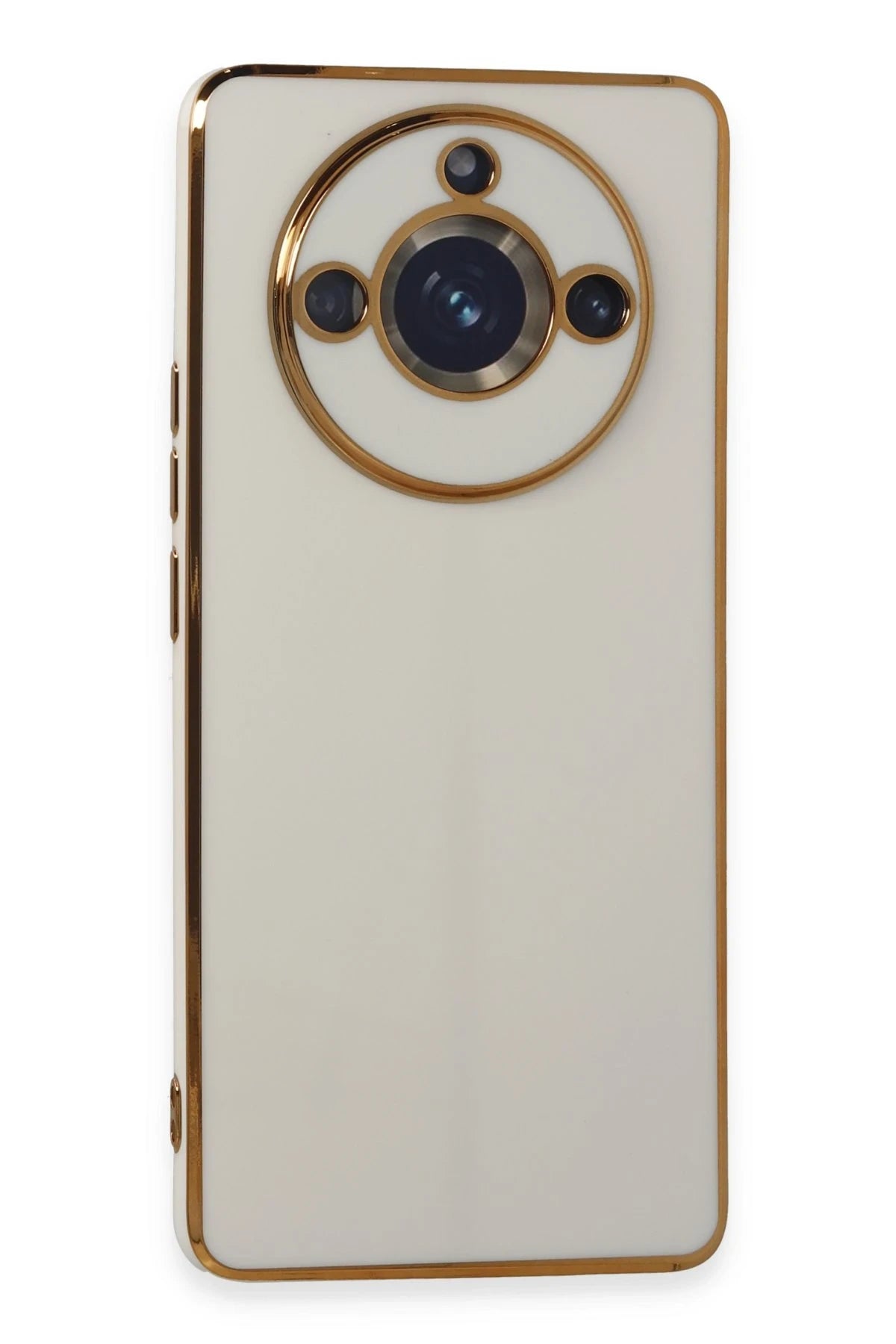 nebaktın Realme 11 Pro Kılıf Volet Silikon - Beyaz 1