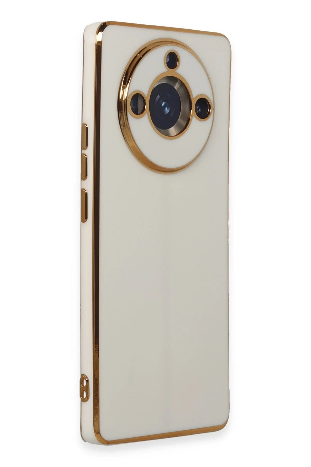 nebaktın Realme 11 Pro Kılıf Volet Silikon - Beyaz 2