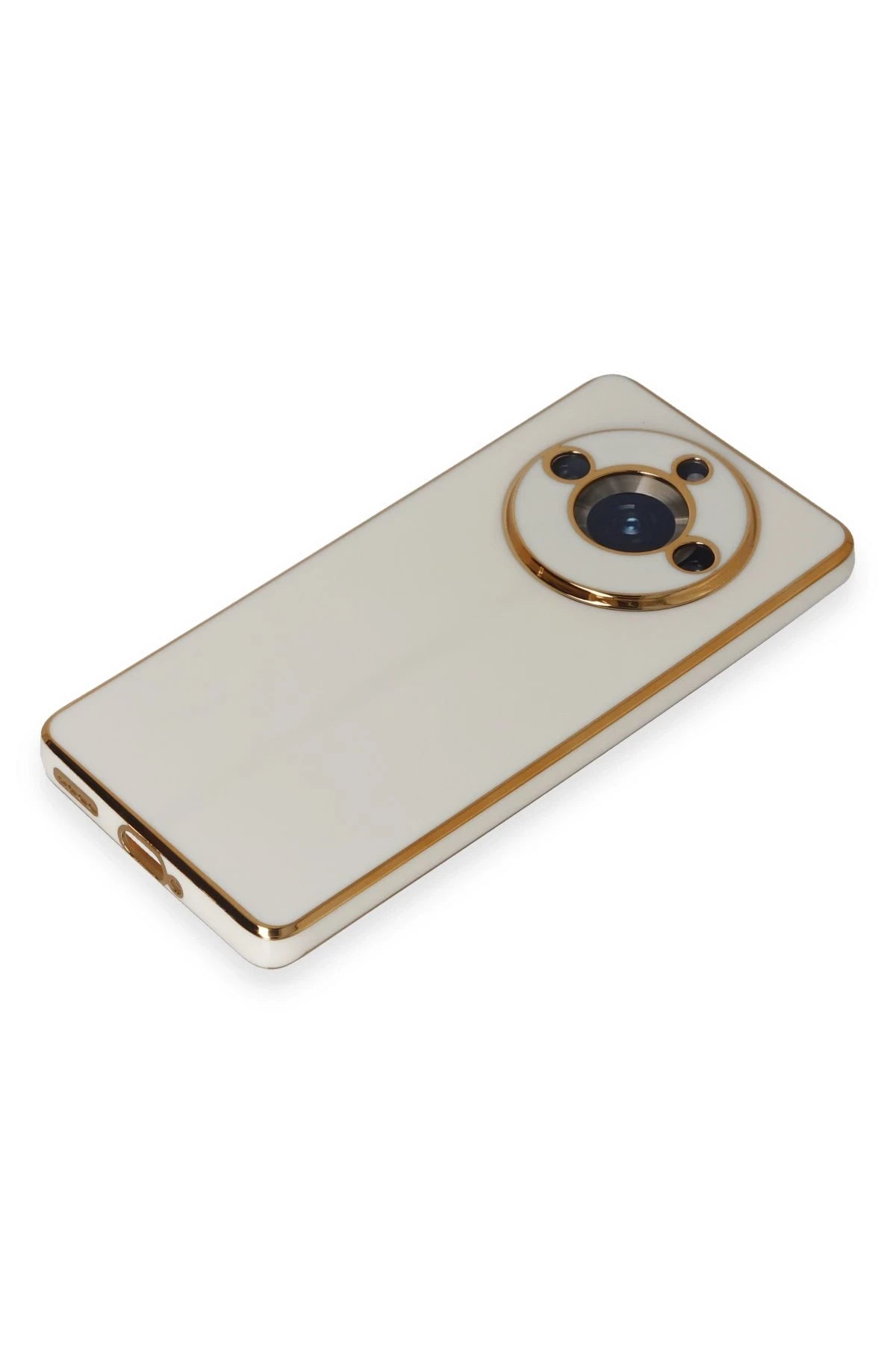 nebaktın Realme 11 Pro Kılıf Volet Silikon - Beyaz 4