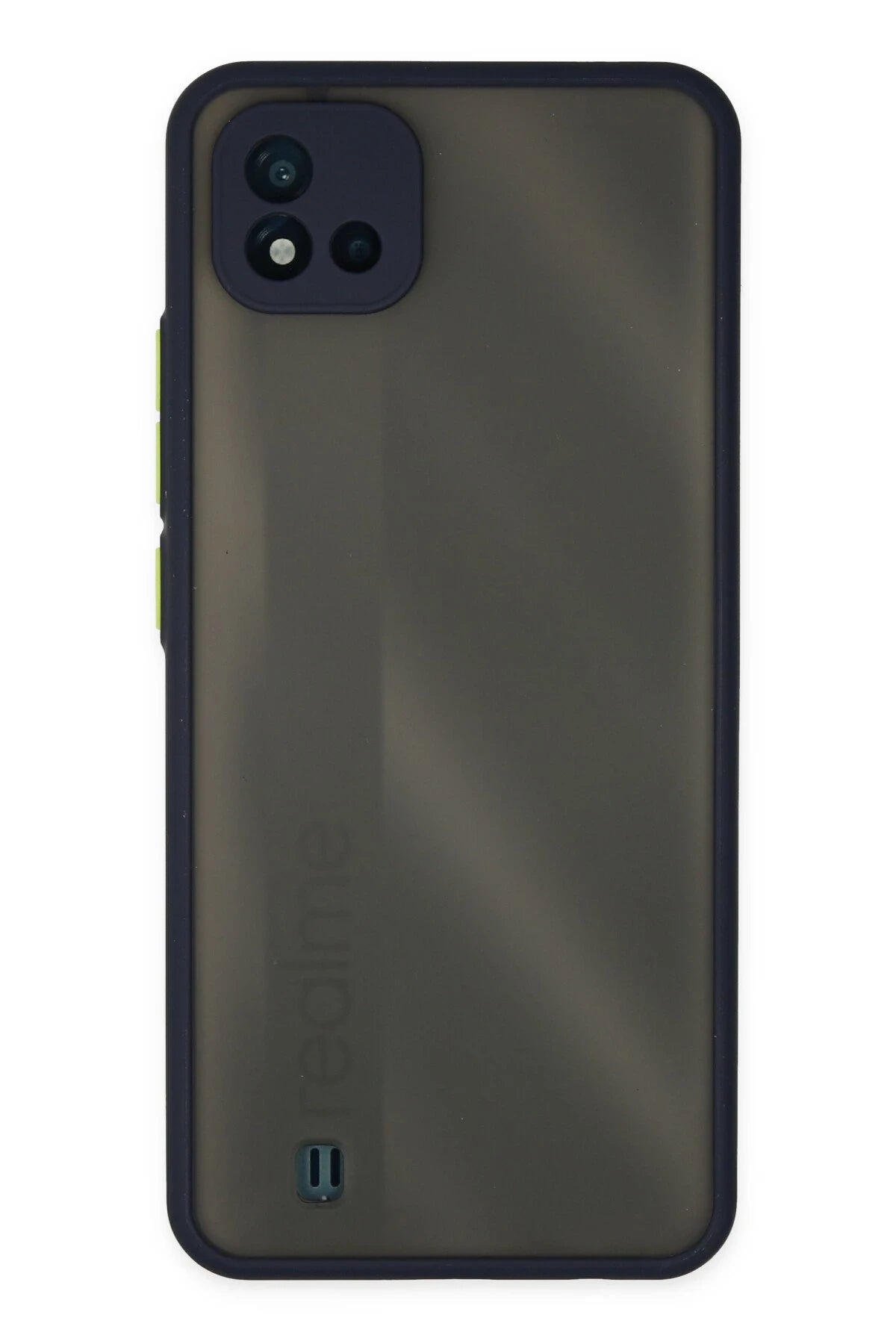 nebaktın Realme C11 2021 Kılıf Montreal Silikon Kapak - Lacivert 1