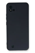 nebaktın Realme C11 2021 Kılıf Nano içi Kadife Silikon - Lacivert 1