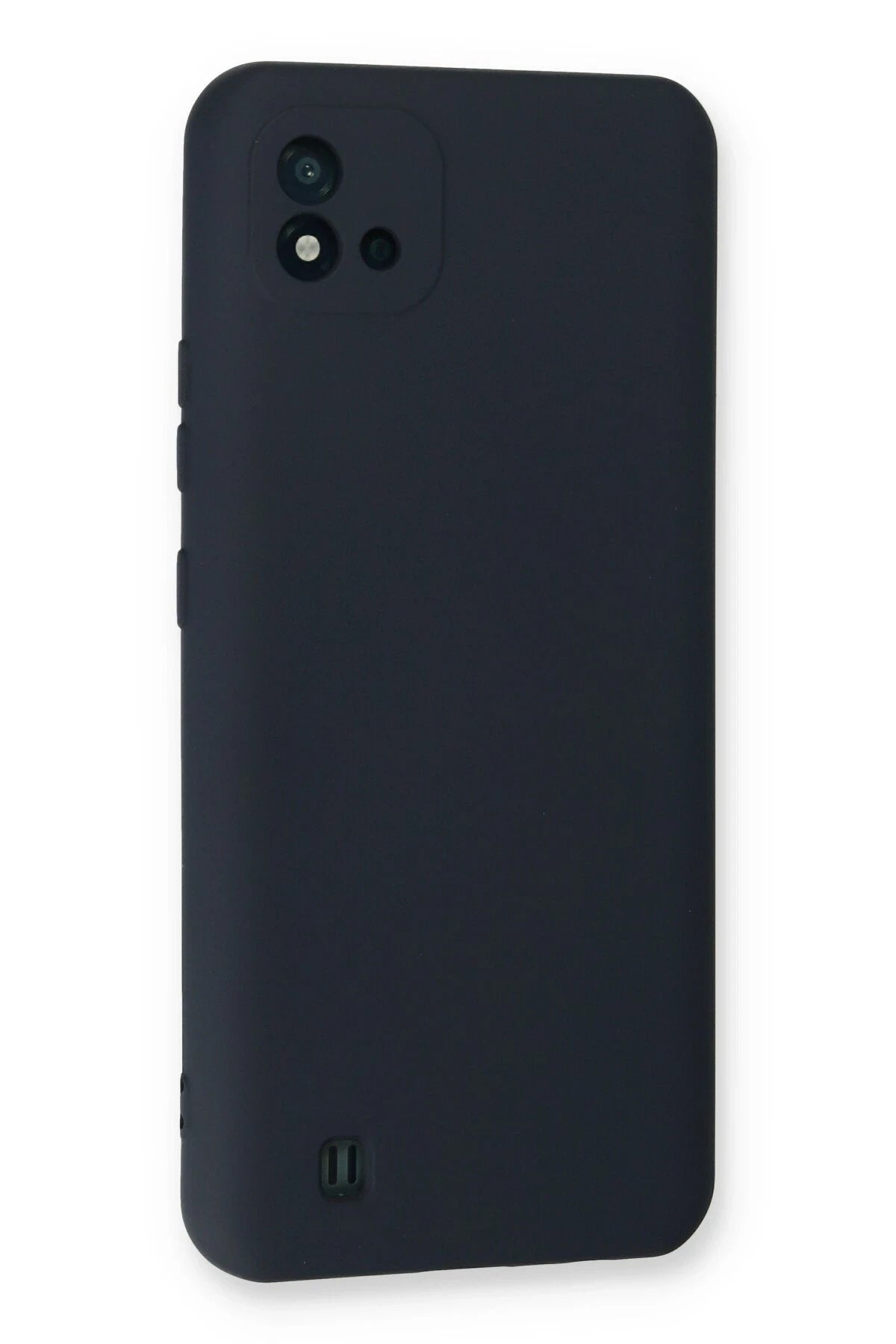 nebaktın Realme C11 2021 Kılıf Nano içi Kadife Silikon - Lacivert 3