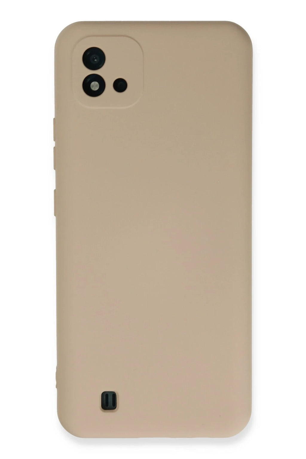 nebaktın Realme C11 2021 Kılıf Nano içi Kadife Silikon - Pudra 1