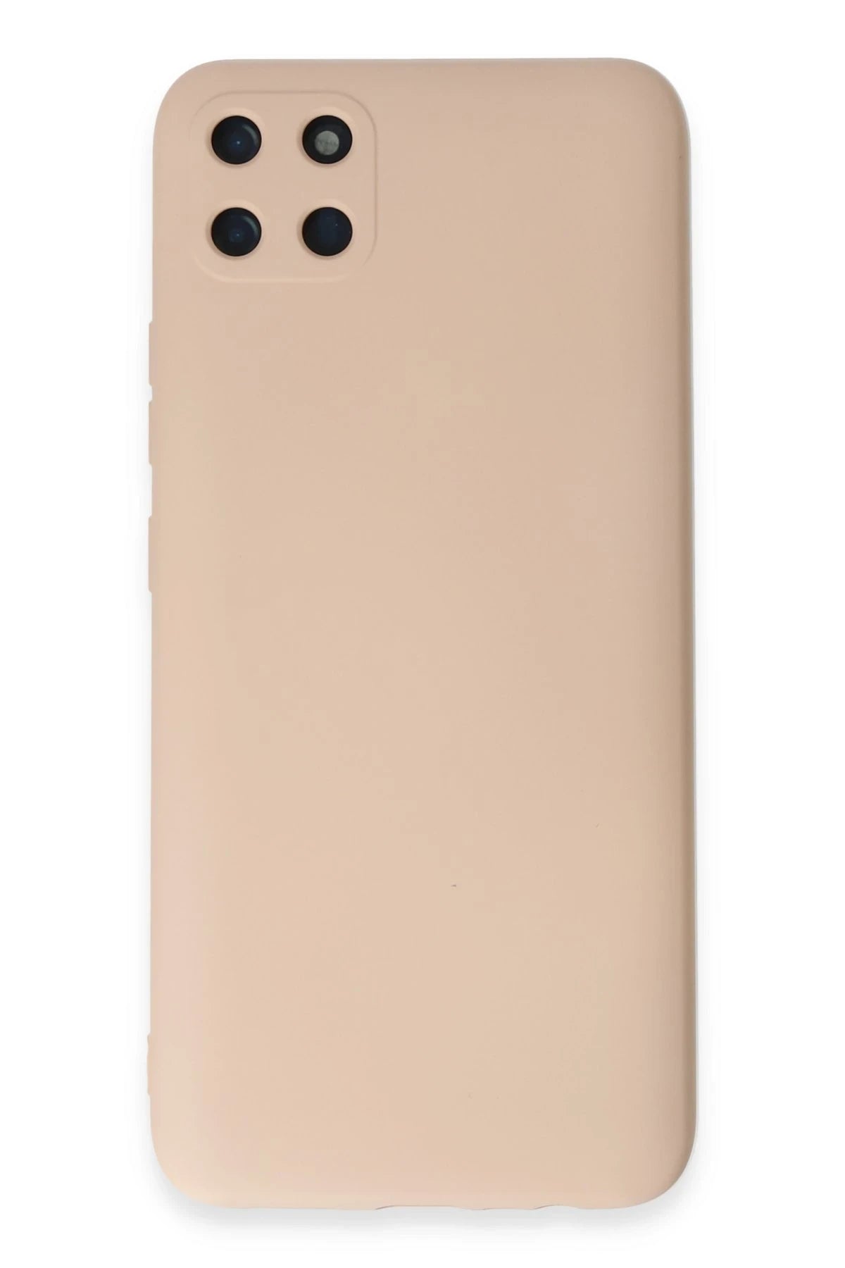 nebaktın Realme C11 Kılıf Nano içi Kadife Silikon - Pudra 1