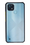 nebaktın Realme C21 Kılıf Miami Şeffaf Silikon - Lacivert 1