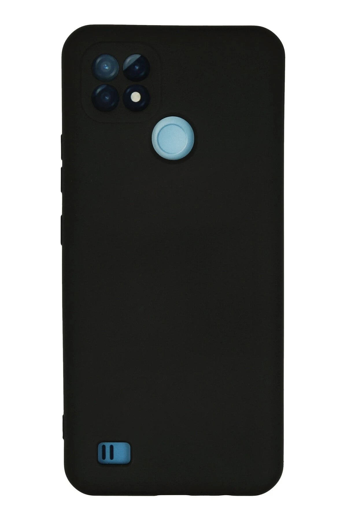 nebaktın Realme C21 Kılıf Nano içi Kadife Silikon - Siyah 1