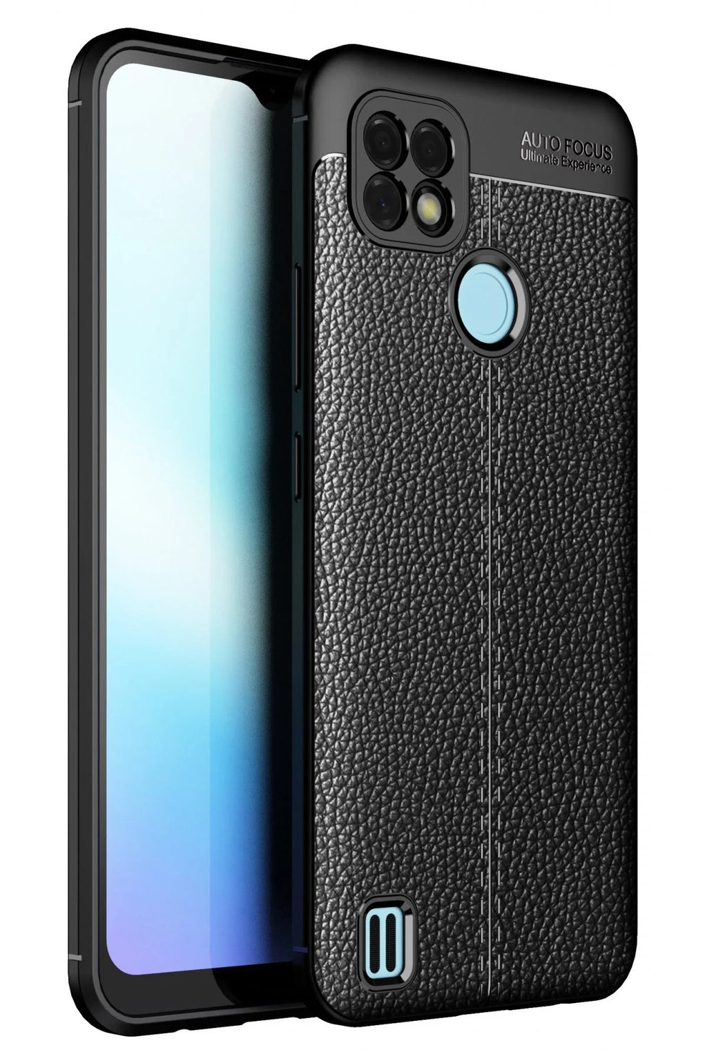 nebaktın Realme C25 Kılıf Auto Focus Kapak - Siyah 1