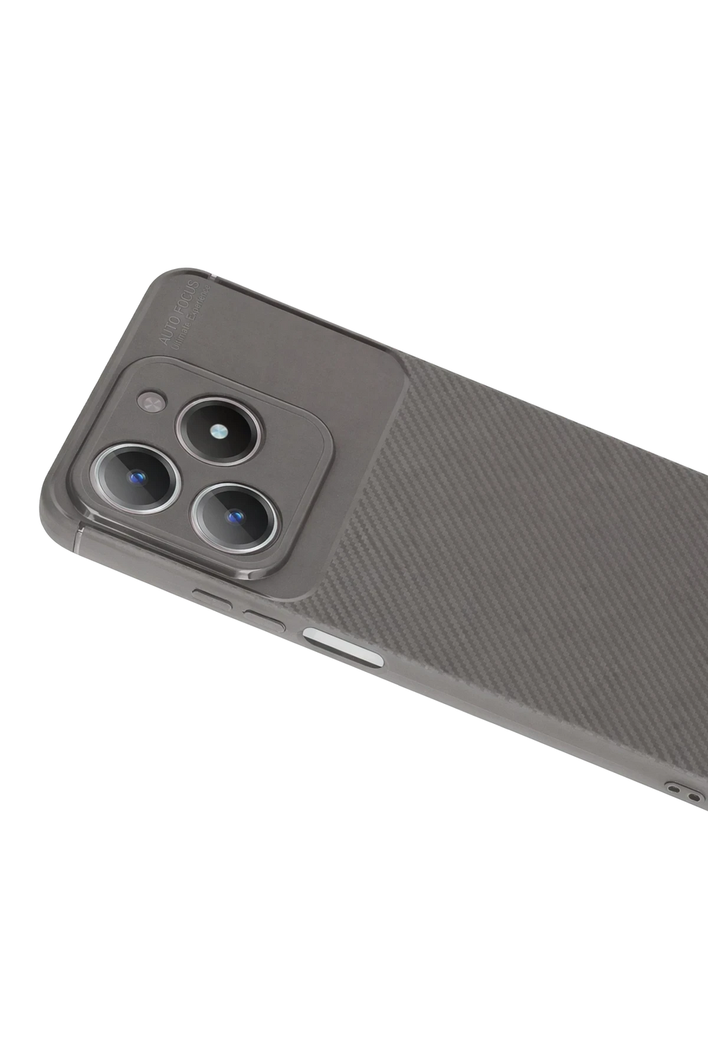 nebaktın Realme C61 Kılıf Auto Focus Karbon Kapak - Gri 2