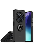 nebaktın Realme C75 4G Kılıf Montreal Yüzüklü Silikon Kapak - Siyah 1