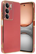 nebaktın Realme C75 4G Kılıf Volet Silikon - Kırmızı 1