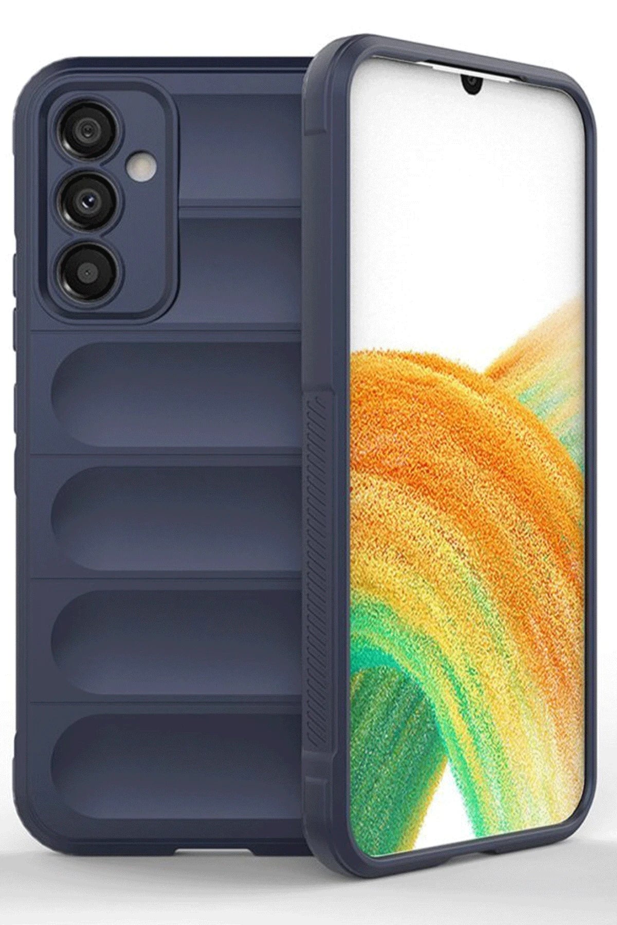 nebaktın Samsung A56 Kılıf Optimum Silikon - Lacivert 1