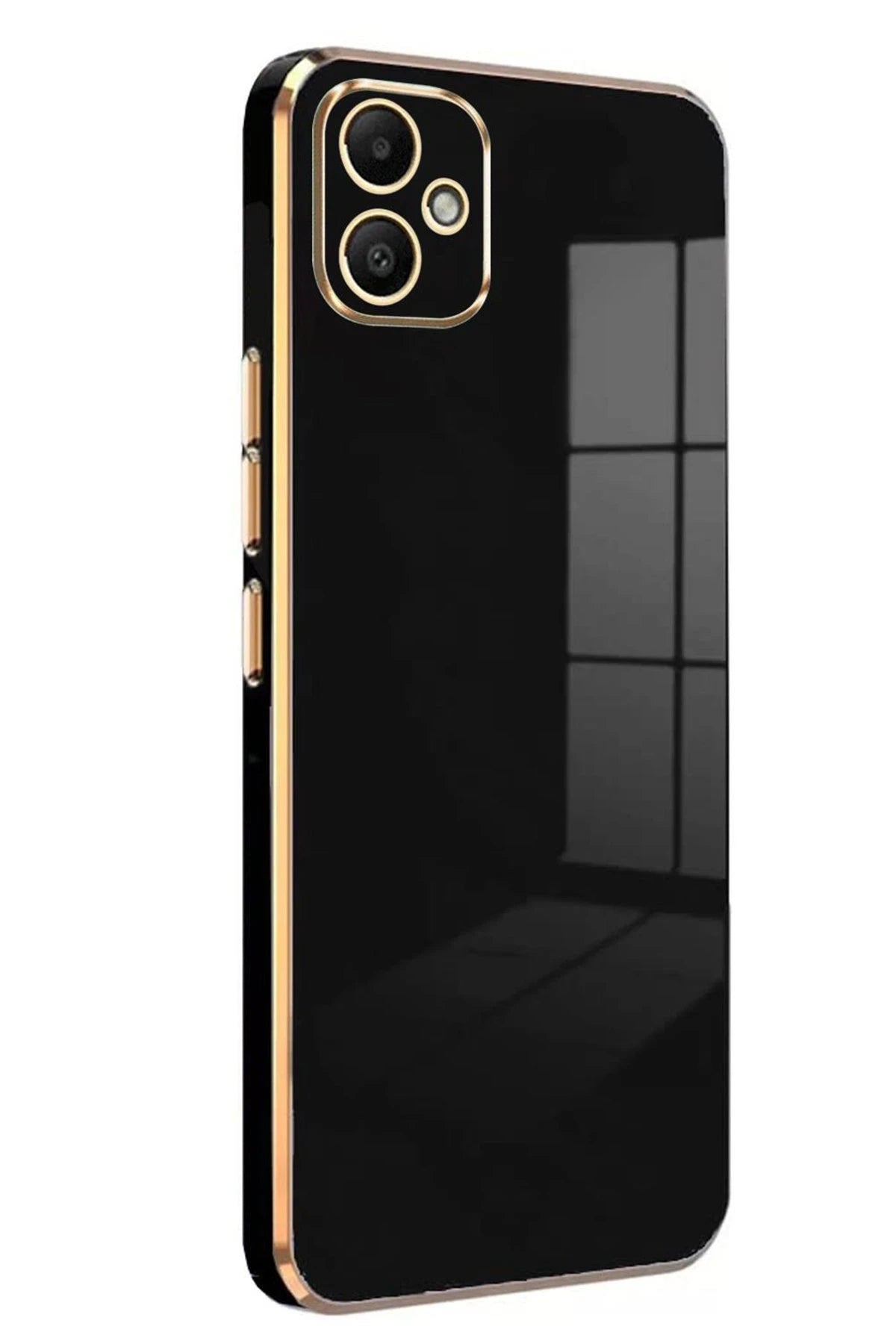 nebaktın Samsung Galaxy A05 Kılıf Volet Silikon - Siyah 1
