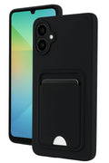 nebaktın Samsung Galaxy A06 Kılıf Kelvin Kartvizitli Silikon - Siyah 1