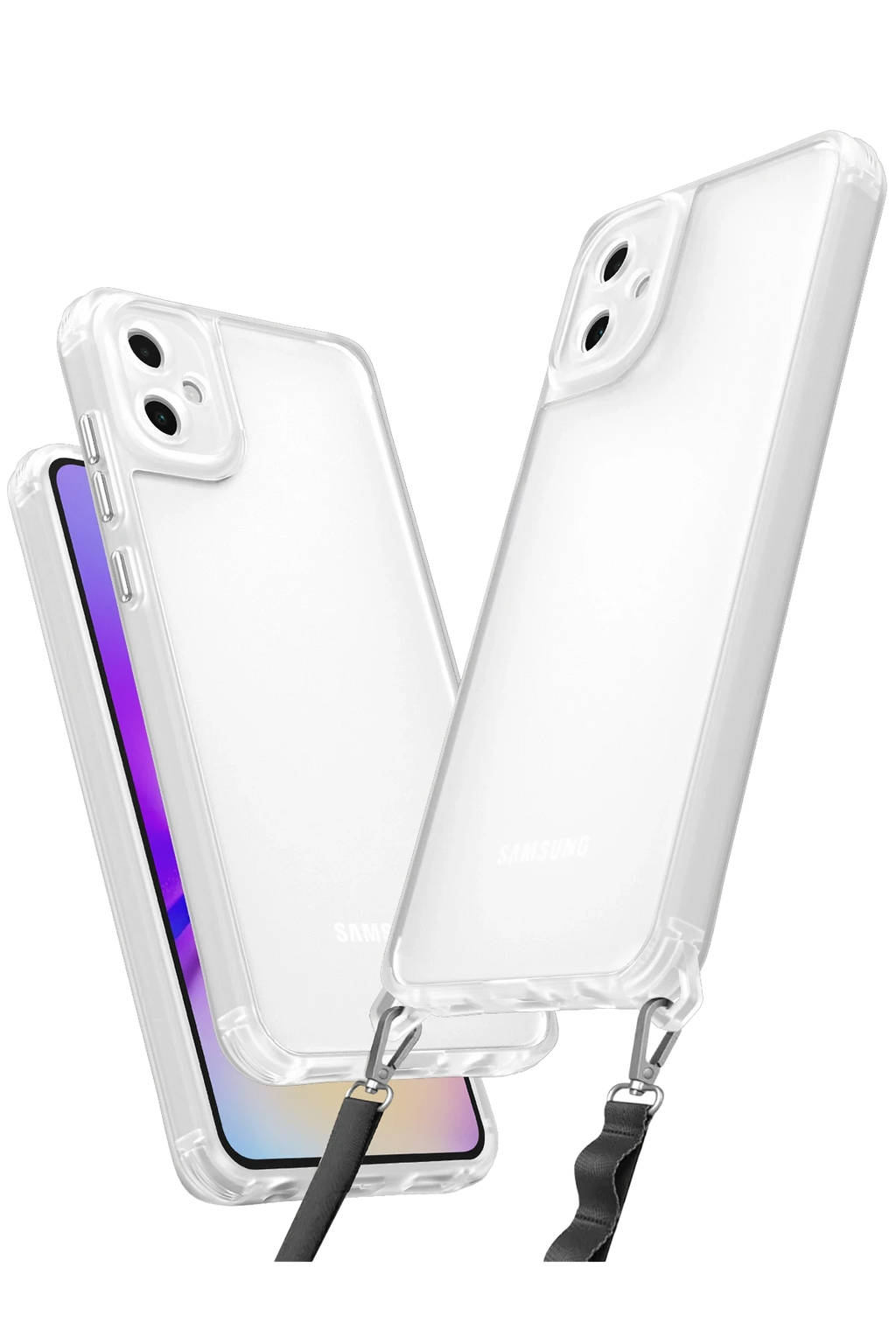 nebaktın Samsung Galaxy A06 Kılıf Penta Silikon Kılıf - Şeffaf 1