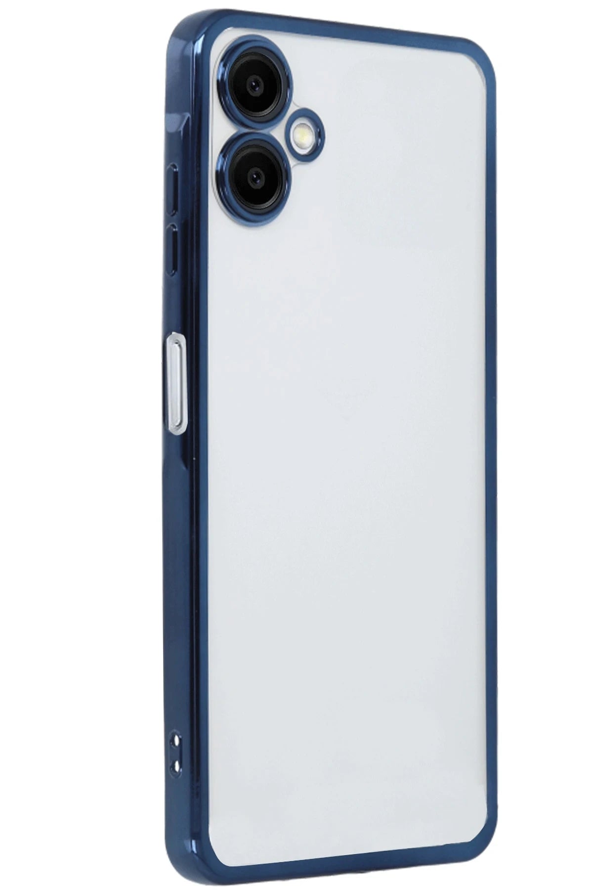 nebaktın Samsung Galaxy A06 Kılıf Razer Lensli Silikon - Lacivert 1