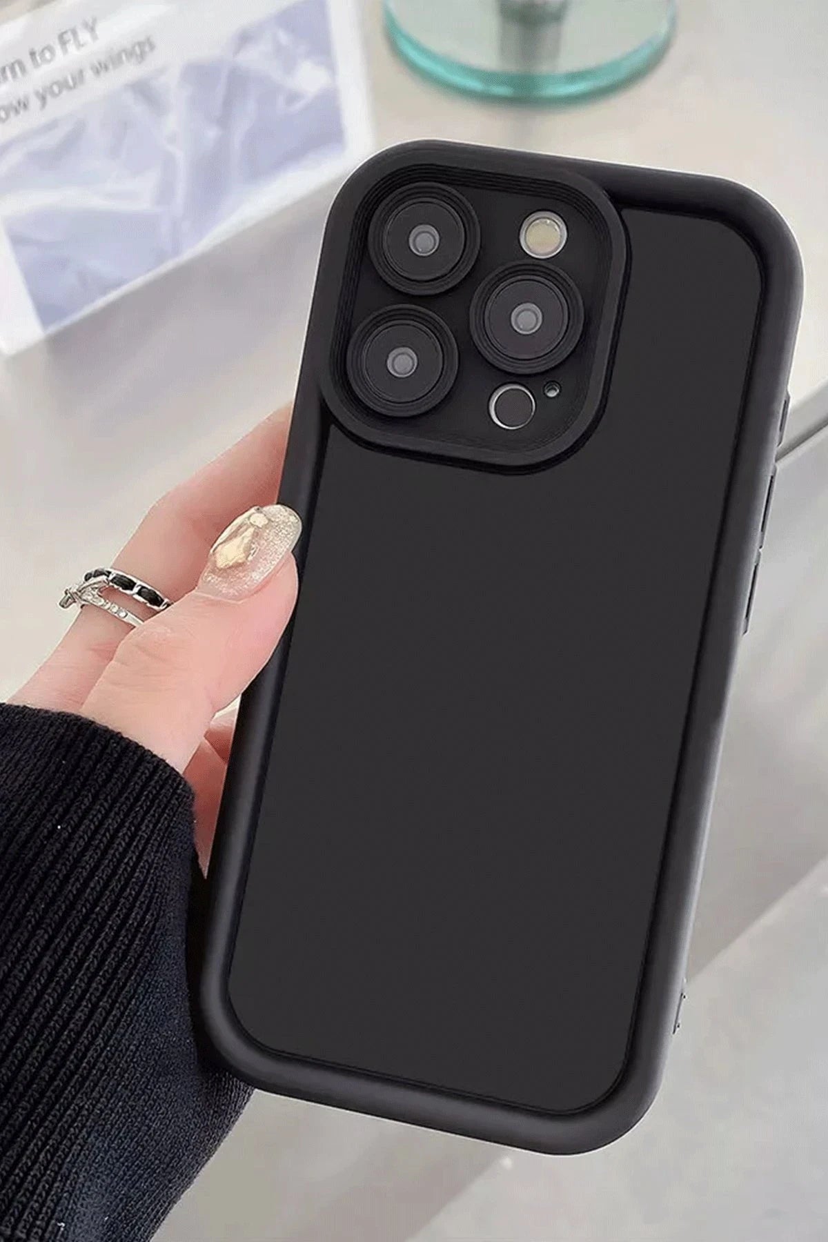 nebaktın Samsung Galaxy A06 Kılıf Viera Silikon - Bordo 2