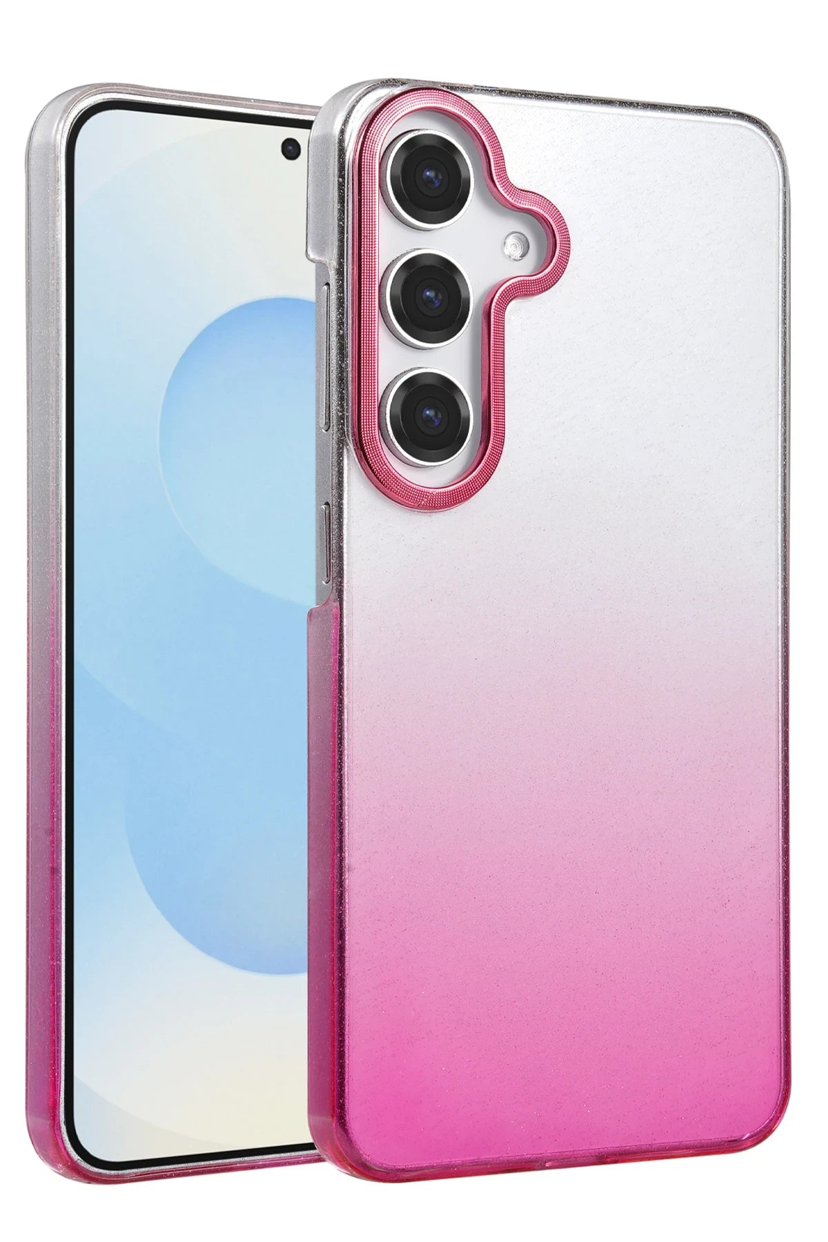 nebaktın Samsung Galaxy A14 4G Glossy Kapak - Pembe 1