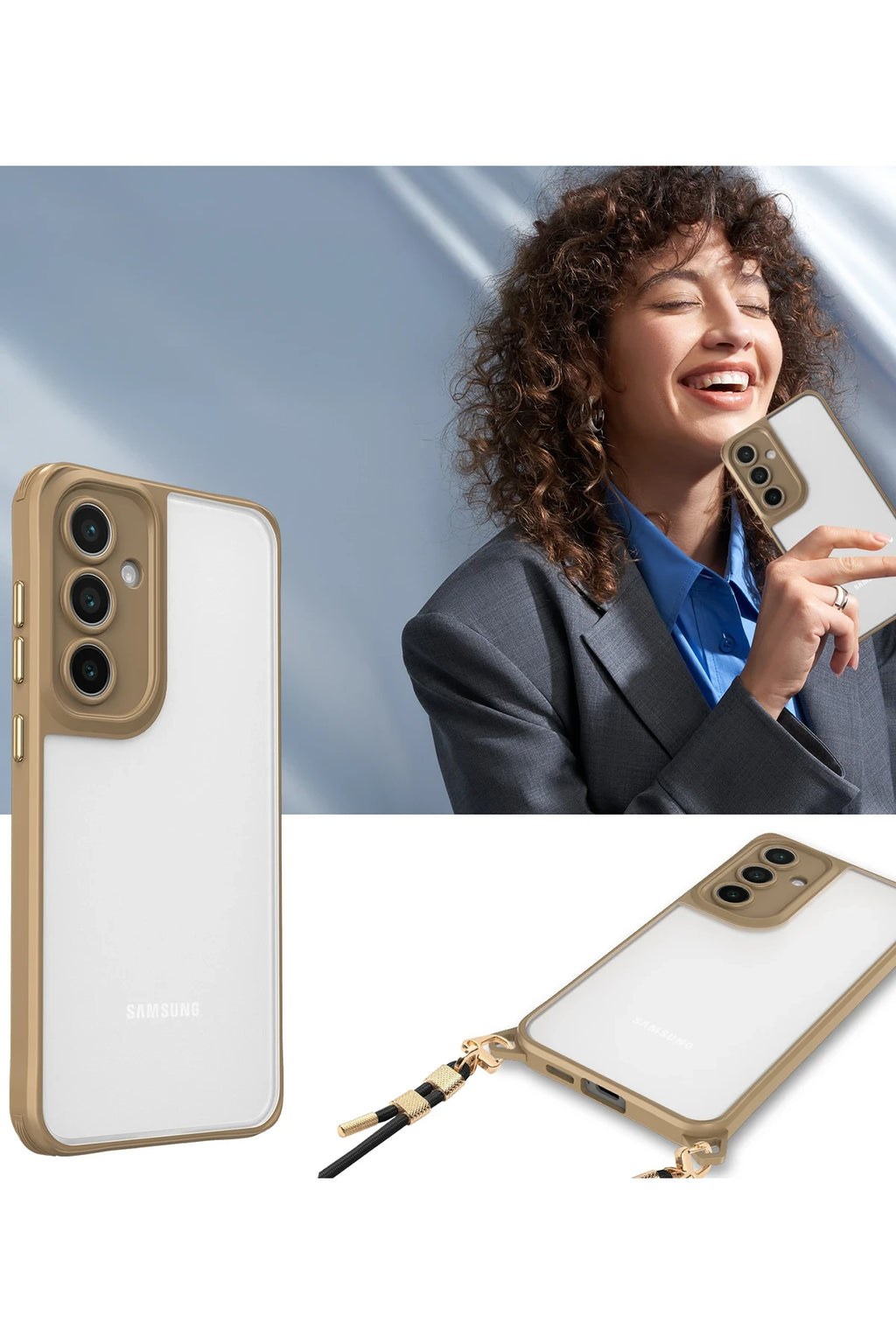 nebaktın Samsung Galaxy A15 4G Kılıf Penta Silikon Kılıf - Lacivert 3