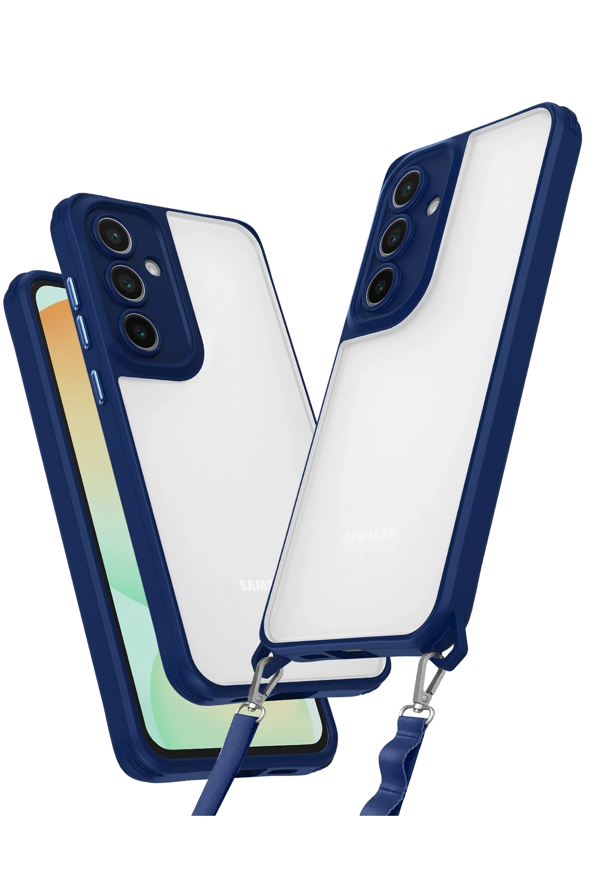 nebaktın Samsung Galaxy A15 4G Kılıf Penta Silikon Kılıf - Lacivert 1