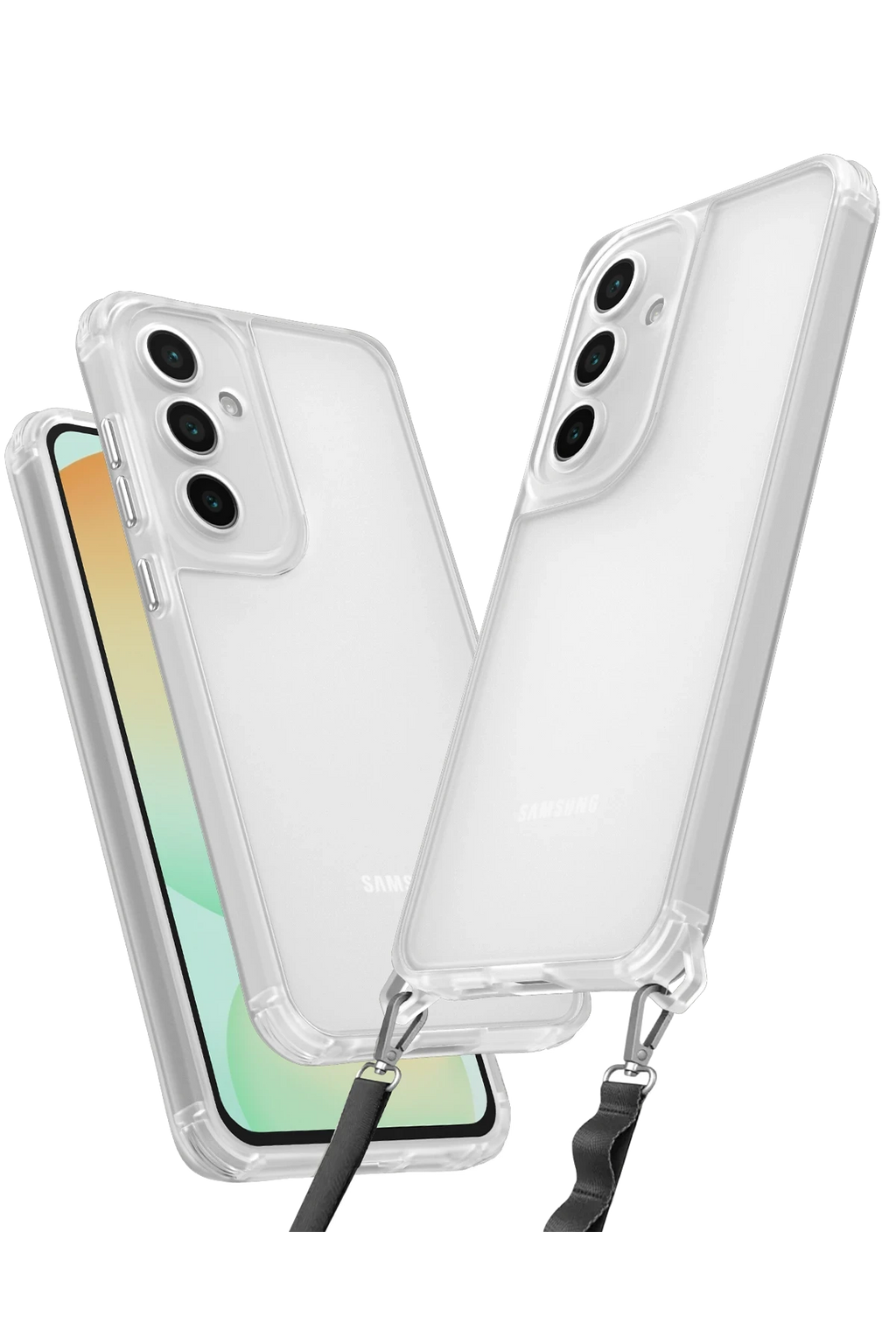 nebaktın Samsung Galaxy A15 4G Kılıf Penta Silikon Kılıf - Şeffaf 1