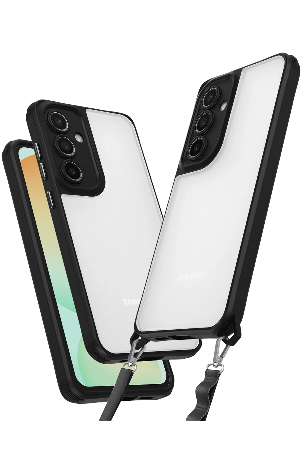 nebaktın Samsung Galaxy A15 4G Kılıf Penta Silikon Kılıf - Siyah 1
