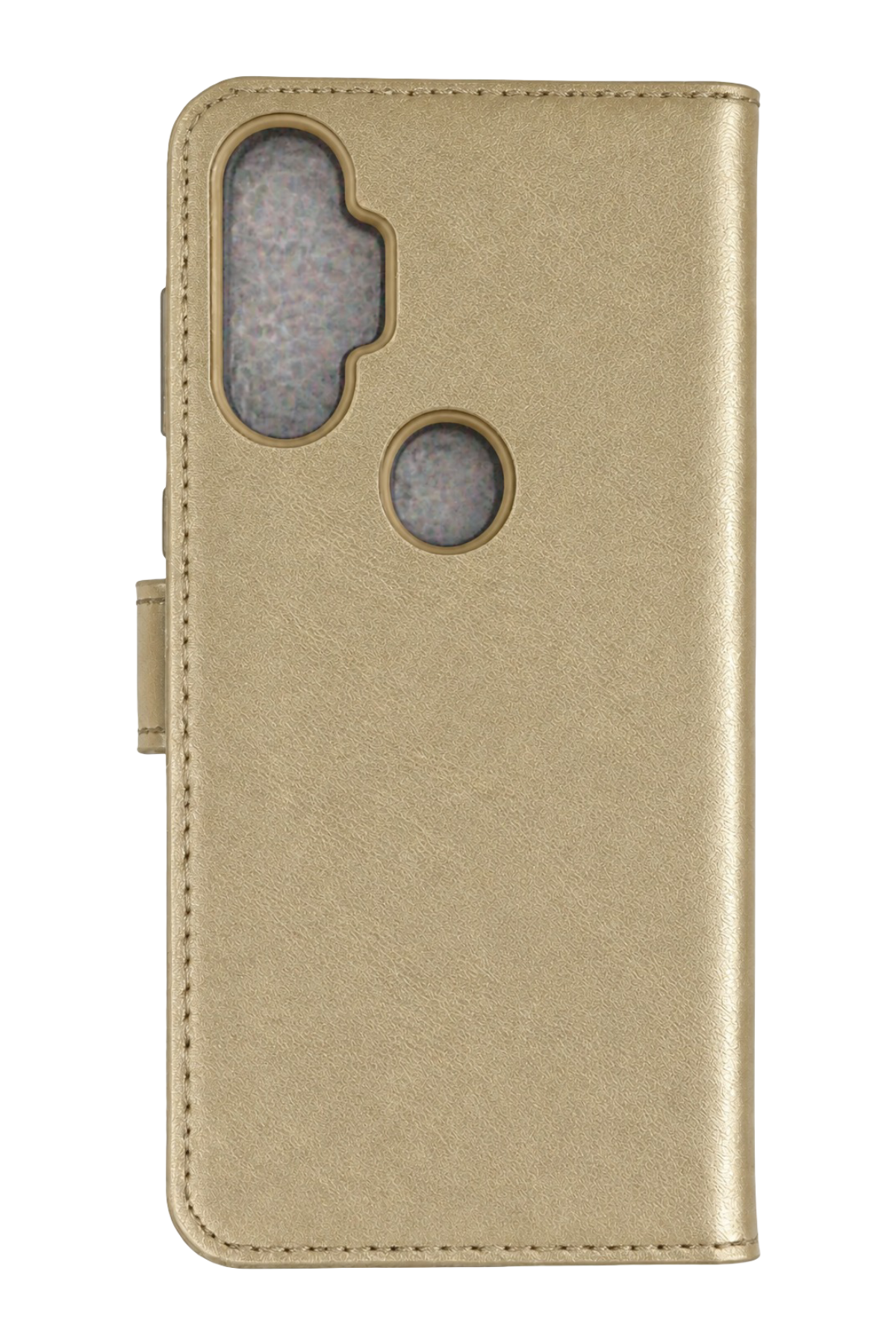 nebaktın Tecno Spark 7 Pro Trend S Plus Kapaklı Kılıf - Gold 1
