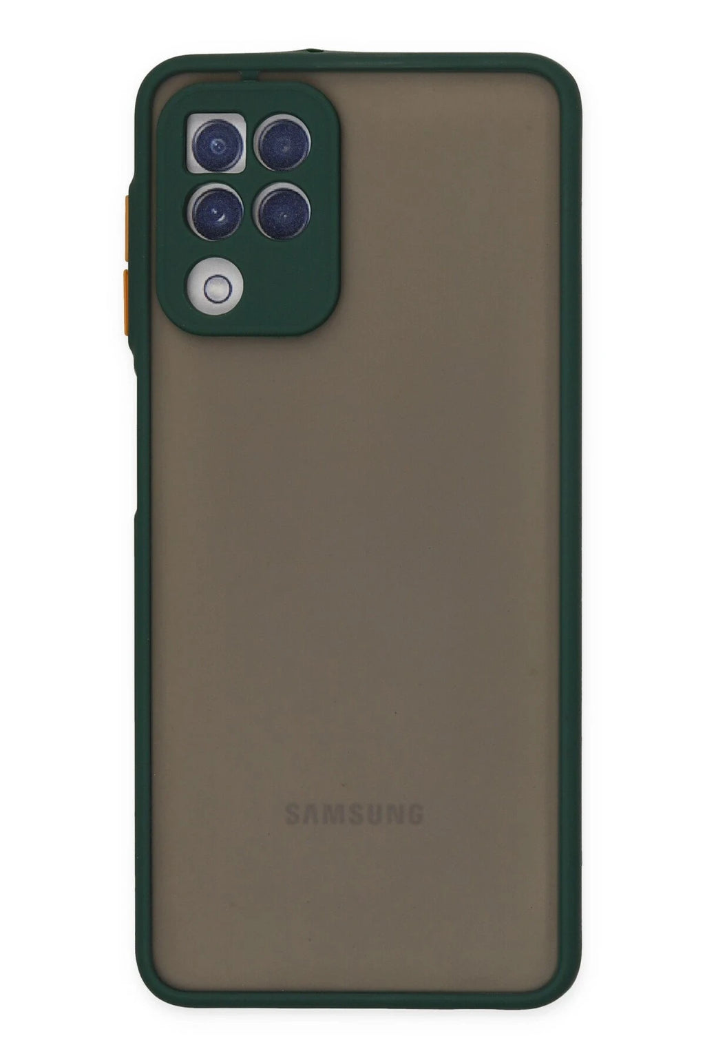 nebaktın Samsung Galaxy A22 Kılıf Montreal Silikon Kapak - Yeşil 1