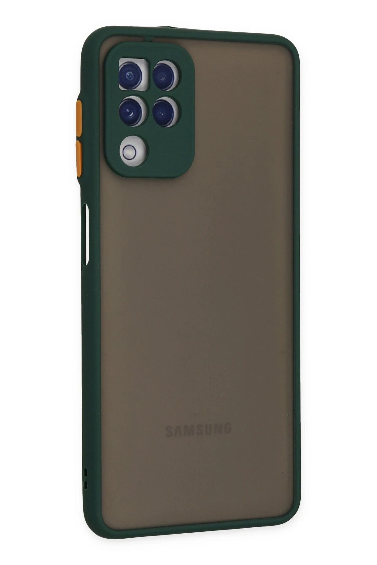 nebaktın Samsung Galaxy A22 Kılıf Montreal Silikon Kapak - Yeşil 2