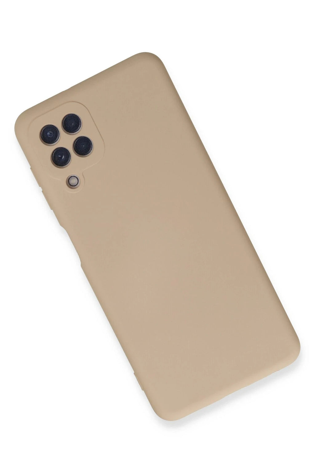 nebaktın Samsung Galaxy A22 Kılıf Nano içi Kadife Silikon - Pudra 3