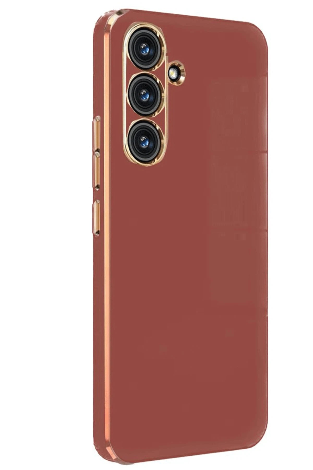 nebaktın Samsung Galaxy A24 4G Kılıf Volet Silikon - Kırmızı 1