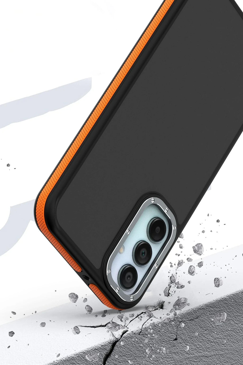 nebaktın Samsung Galaxy A25 5G Harvel Kapak - Turuncu 3