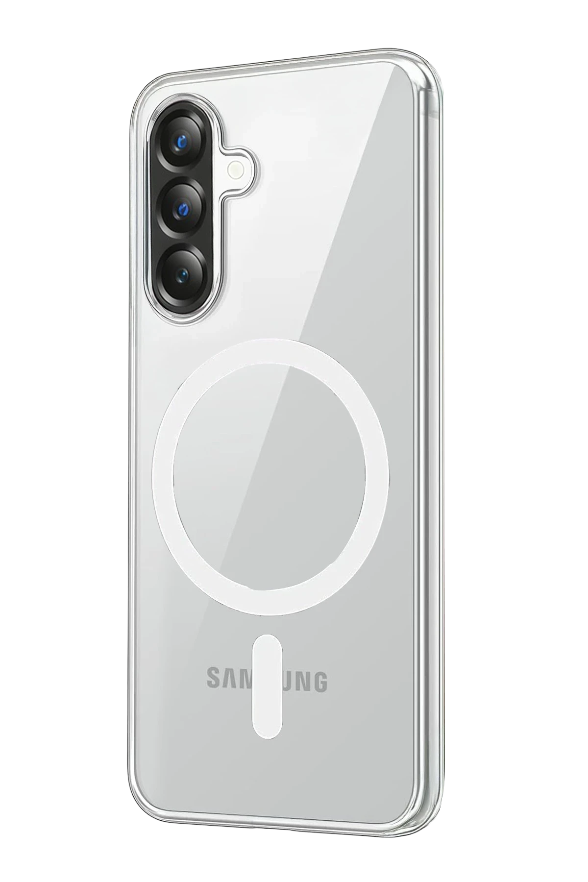 nebaktın Samsung Galaxy A27 5G Combo Sert Şeffaf Magsafe Kapak - Şeffaf 2