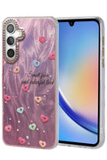 nebaktın Samsung Galaxy A34 5G Kılıf Blade Aynalı Desenli Kapak - Desen 8 1