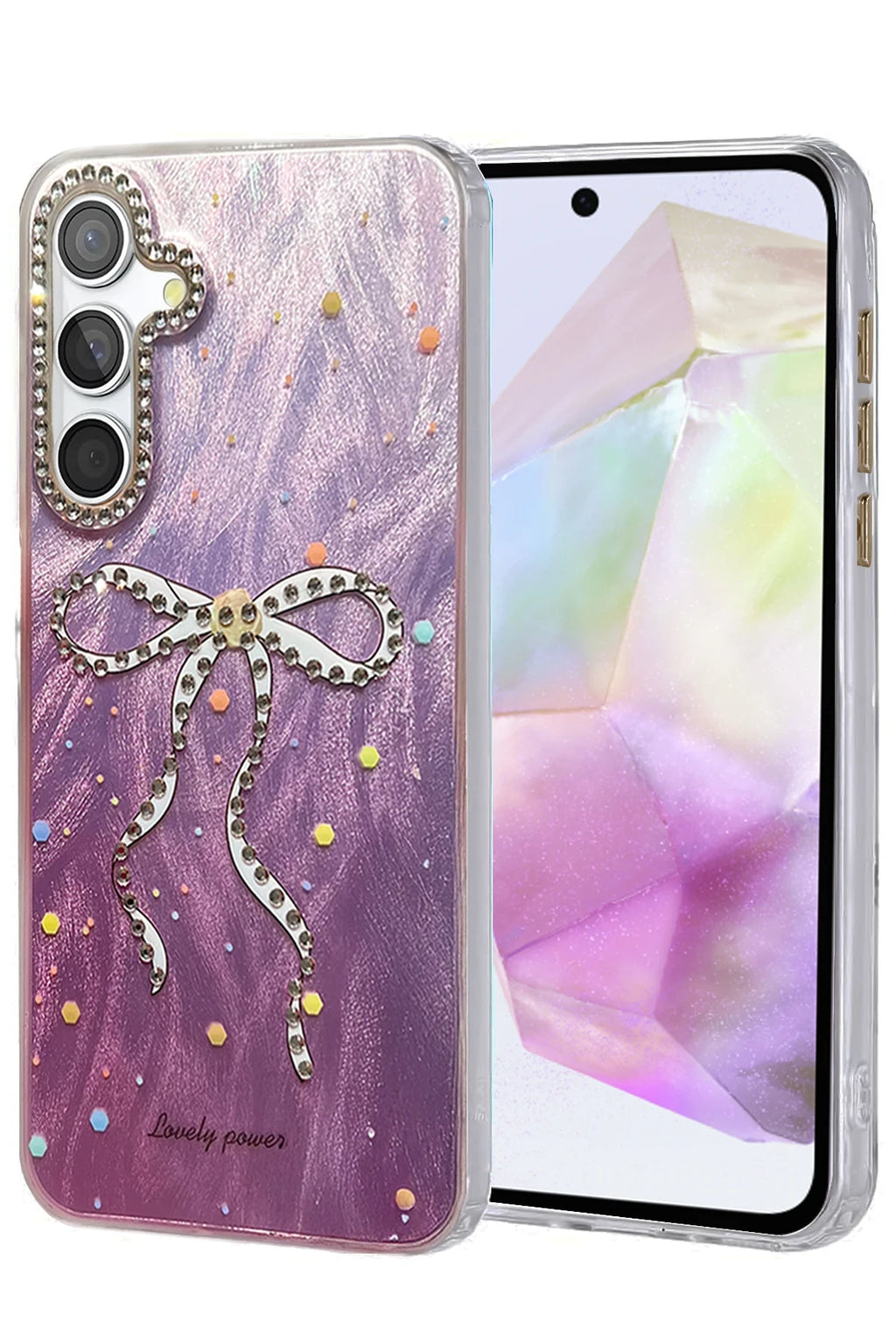 nebaktın Samsung Galaxy A35 5G Kılıf Blade Aynalı Desenli Kapak - Desen 1 1