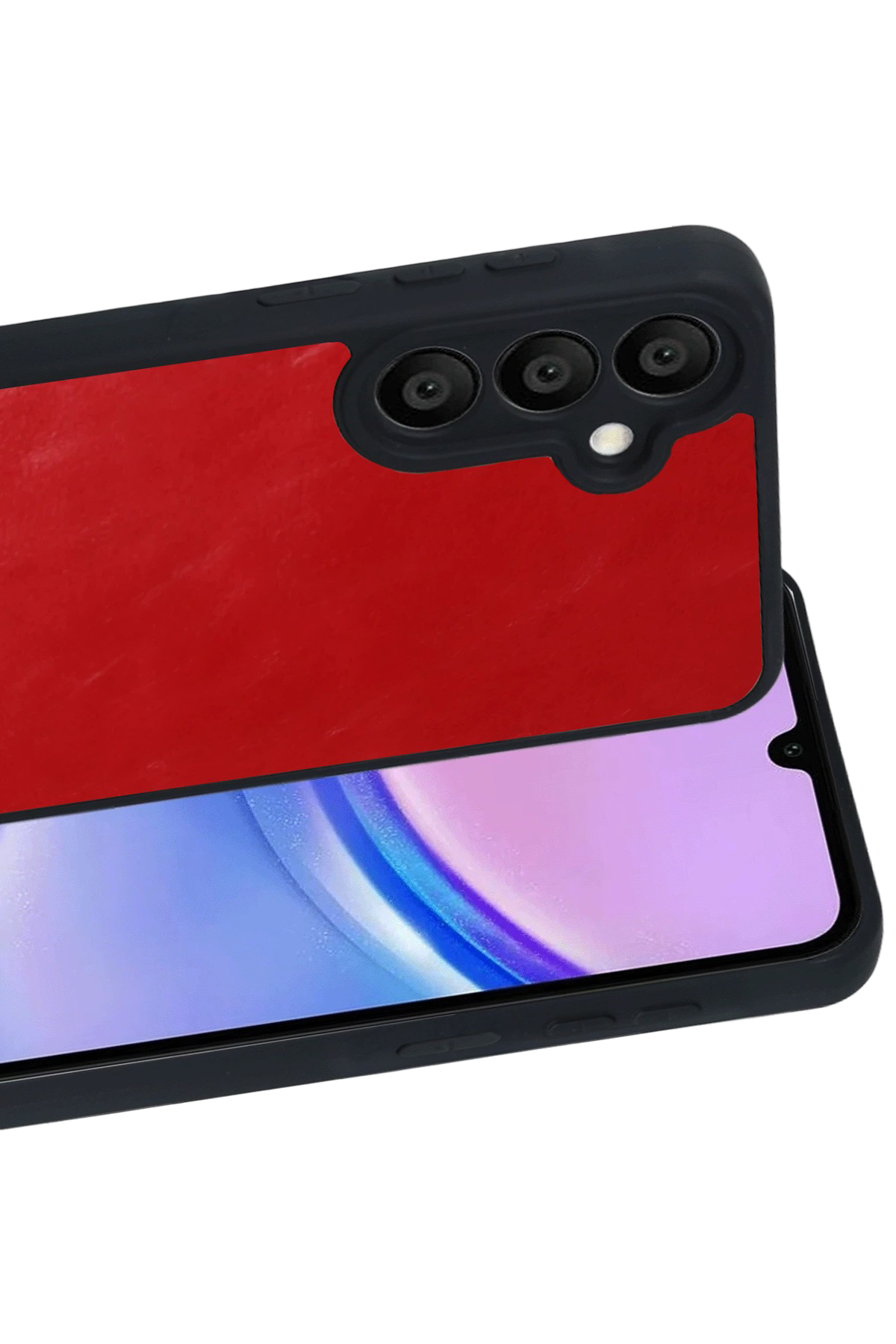 nebaktın Samsung Galaxy A37 5G Aras Deri Kapak - Kırmızı 2