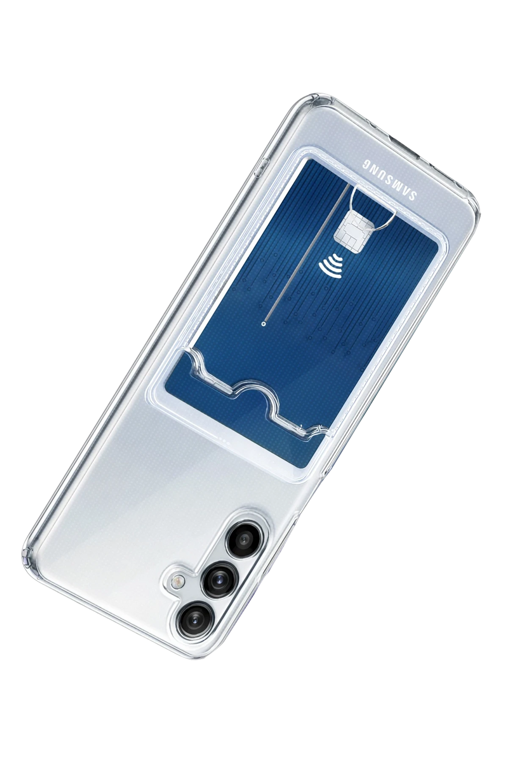 nebaktın Samsung Galaxy A37 5G Kart Şeffaf Silikon - Şeffaf 4
