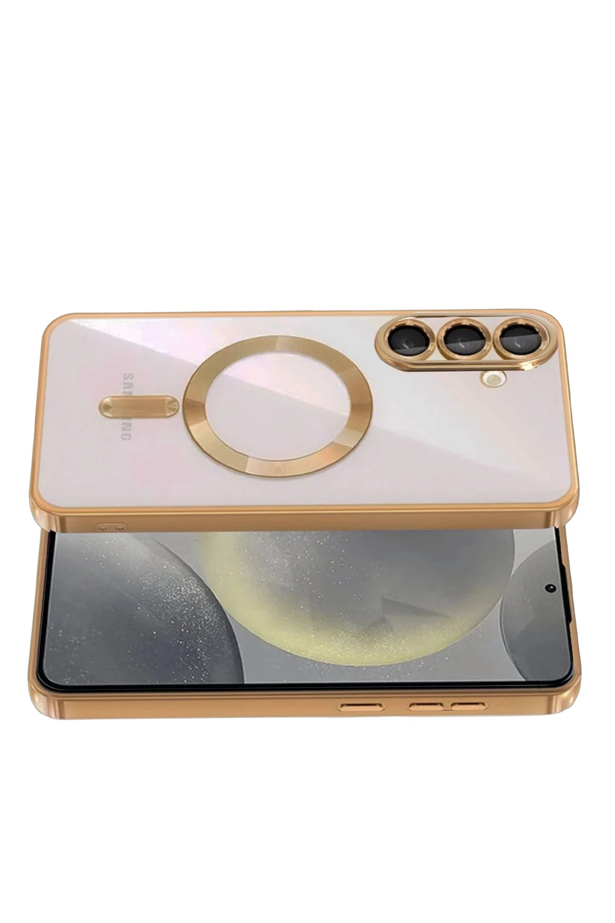 nebaktın Samsung Galaxy A37 5G Kross Magneticsafe Kapak - Çöl Titanyum 3