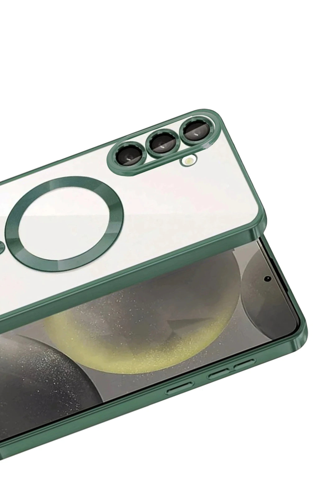 nebaktın Samsung Galaxy A37 5G Kross Magneticsafe Kapak - Koyu Yeşil 3