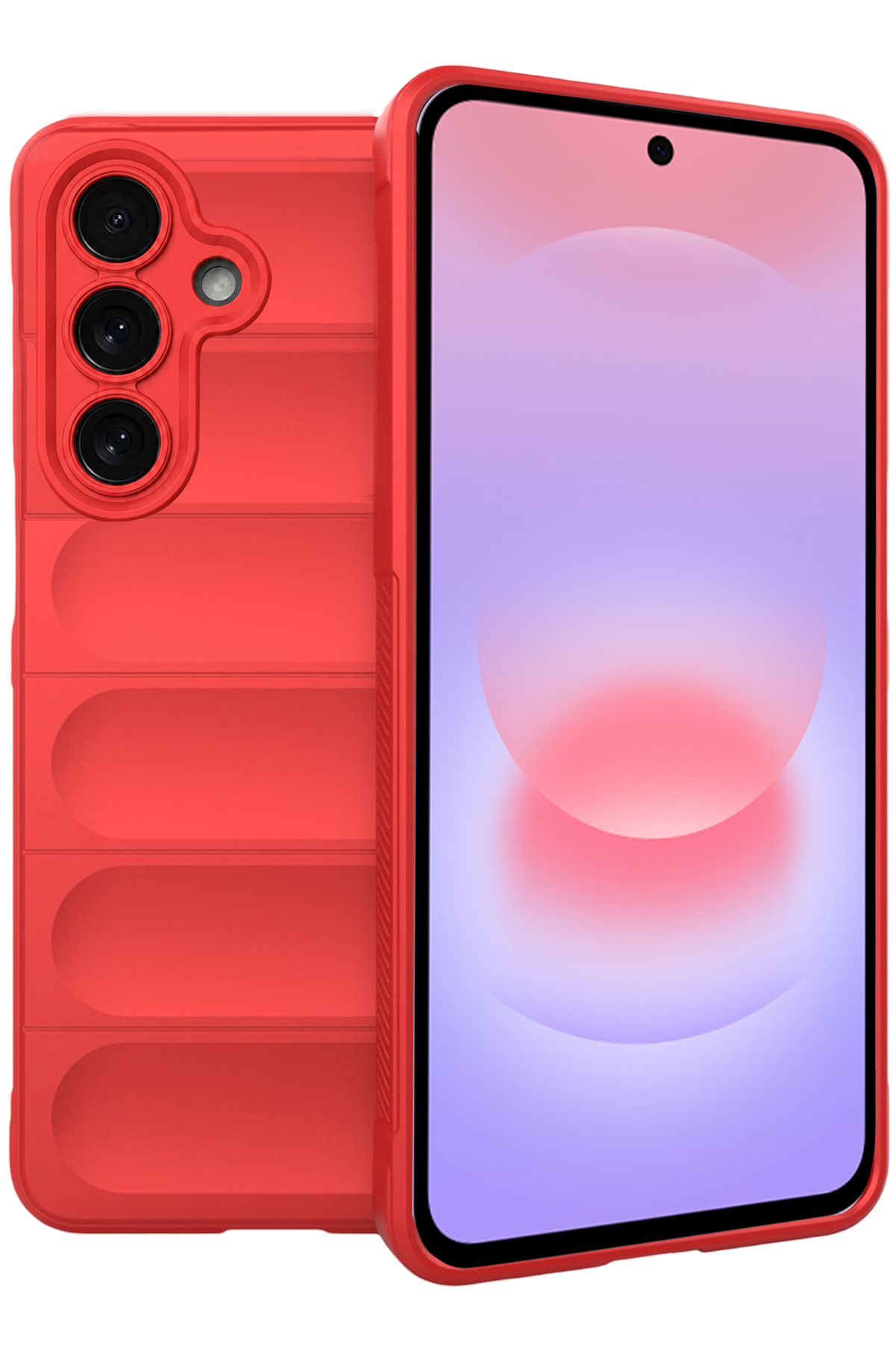 nebaktın Samsung Galaxy A37 5G Optimum Silikon - Kırmızı 1