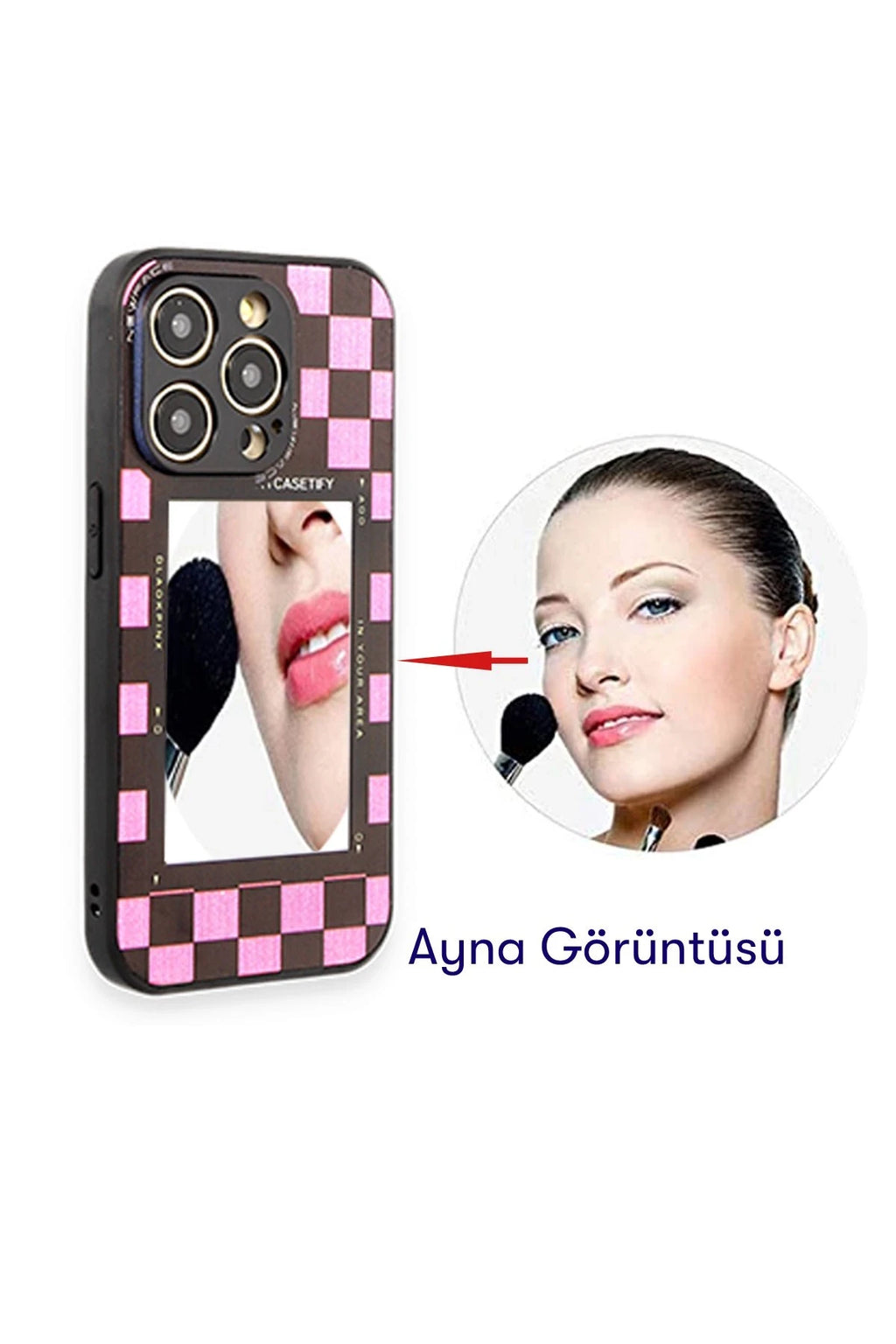 nebaktın Samsung Galaxy A54 5G Kılıf Mirror Desenli Kapak - Mirror - 4 5