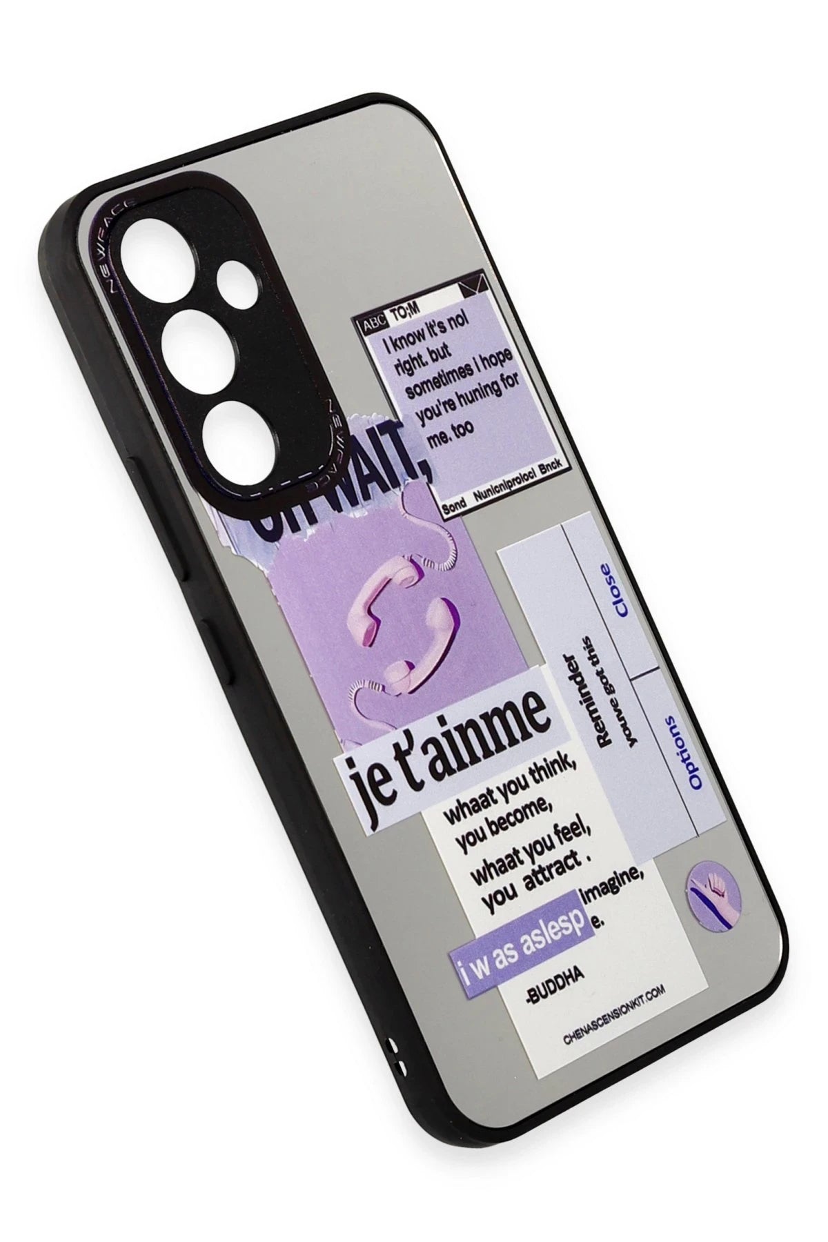 nebaktın Samsung Galaxy A54 5G Kılıf Mirror Desenli Kapak - Mirror - 4 2