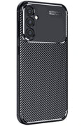 nebaktın Samsung Galaxy A56 Kılıf Auto Focus Karbon Kapak - Siyah 1