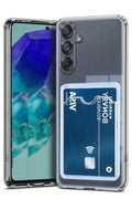 nebaktın Samsung Galaxy A56 Kılıf Kart Şeffaf Silikon - Şeffaf 1
