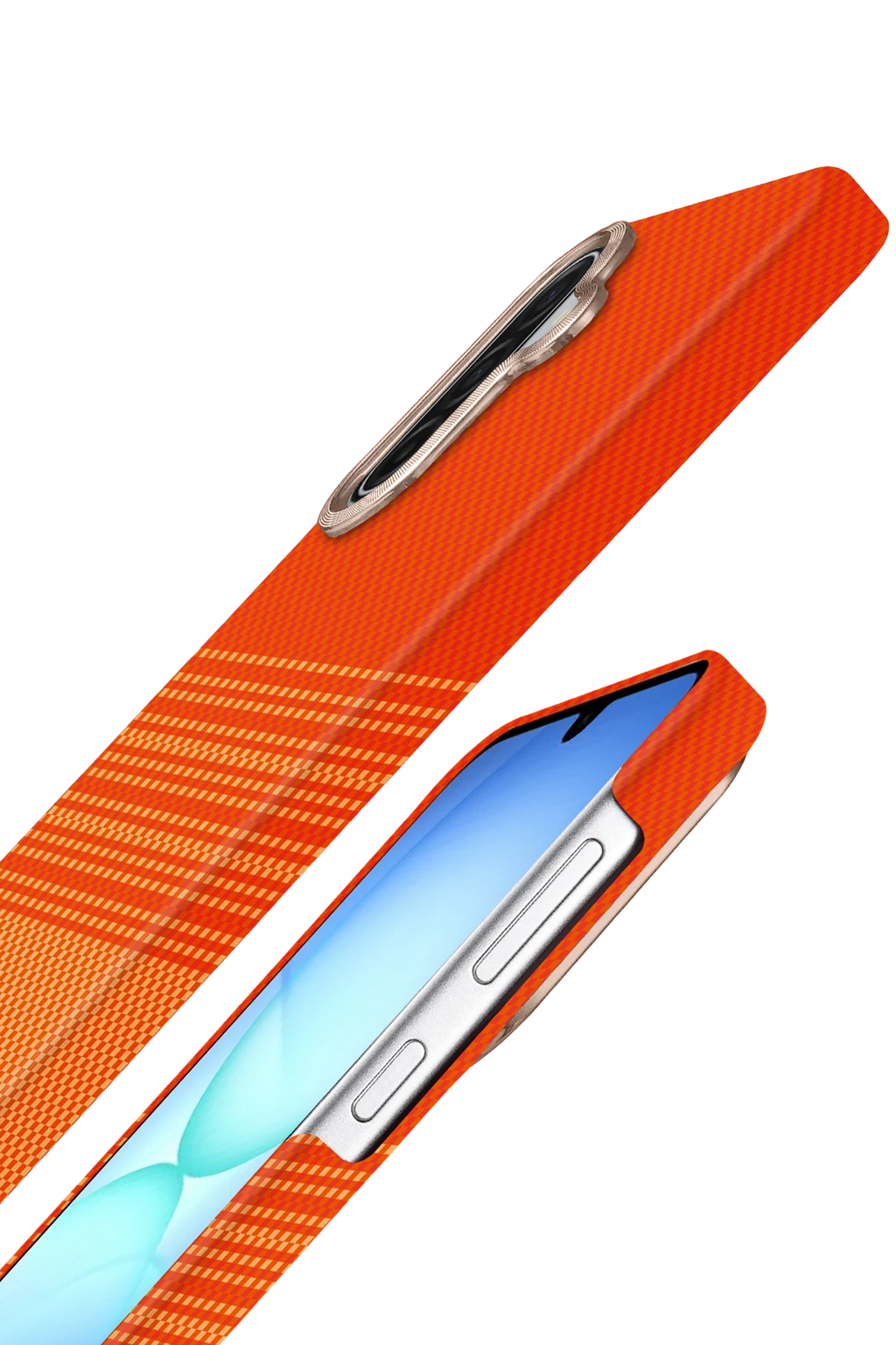 nebaktın Samsung Galaxy A56 Vega Magsafe Kapak - Turuncu 4