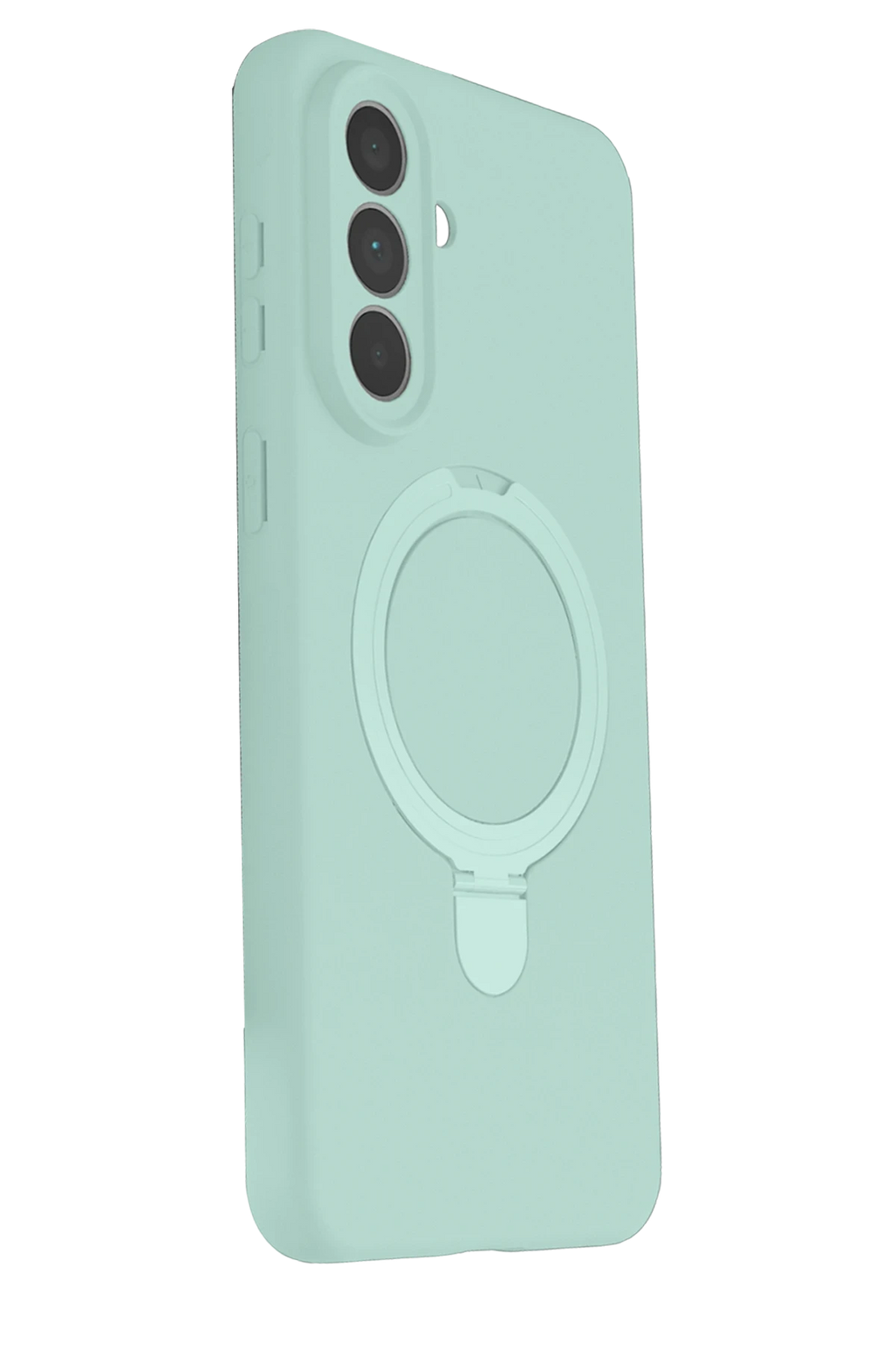 nebaktın Samsung Galaxy A57 5G Regal Magsafe Standlı Kapak - Su Yeşili 3