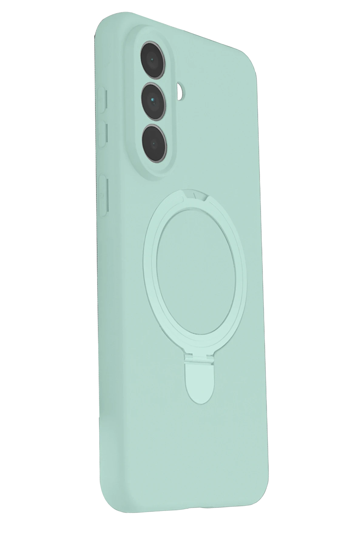 nebaktın Samsung Galaxy A57 5G Regal Magsafe Standlı Kapak - Su Yeşili 3