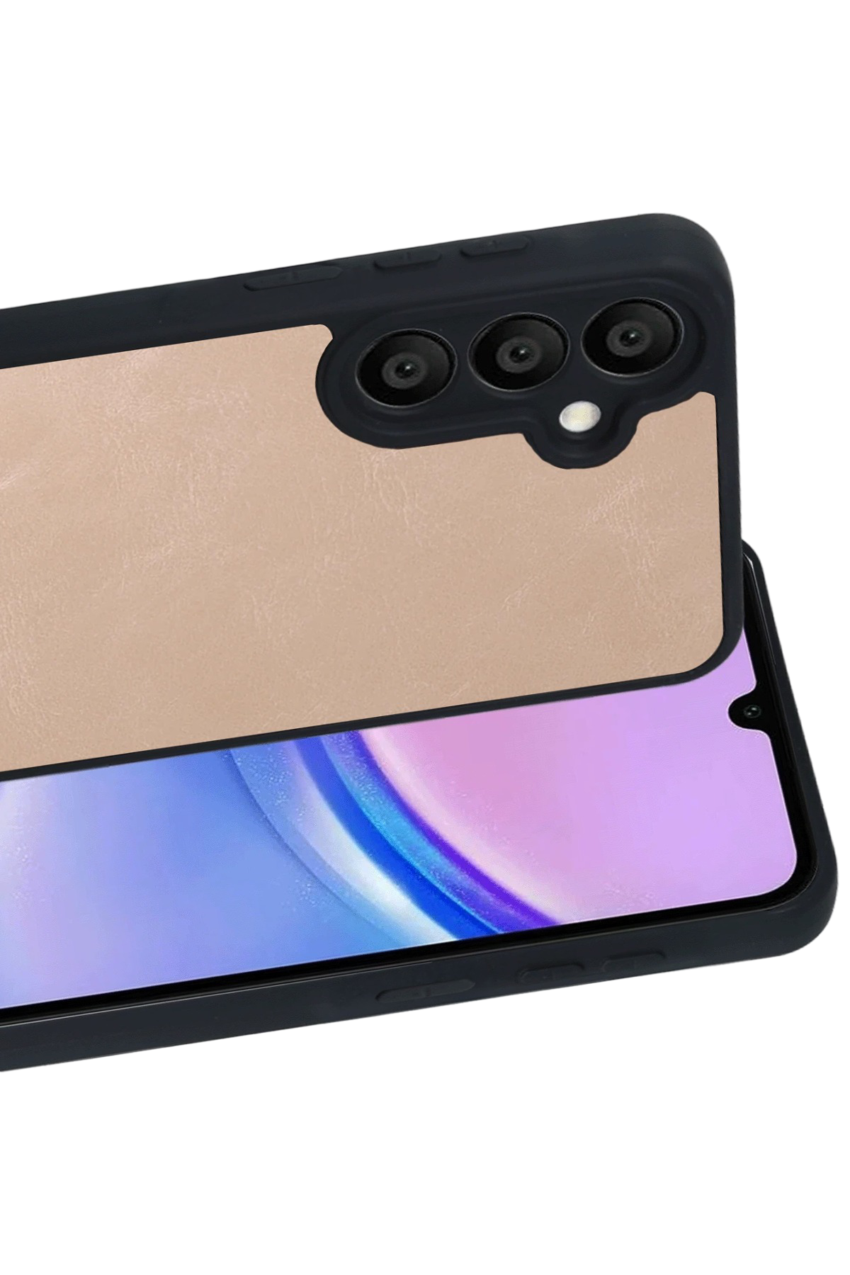 nebaktın Samsung Galaxy A57 5G Aras Deri Kapak - Pudra 2
