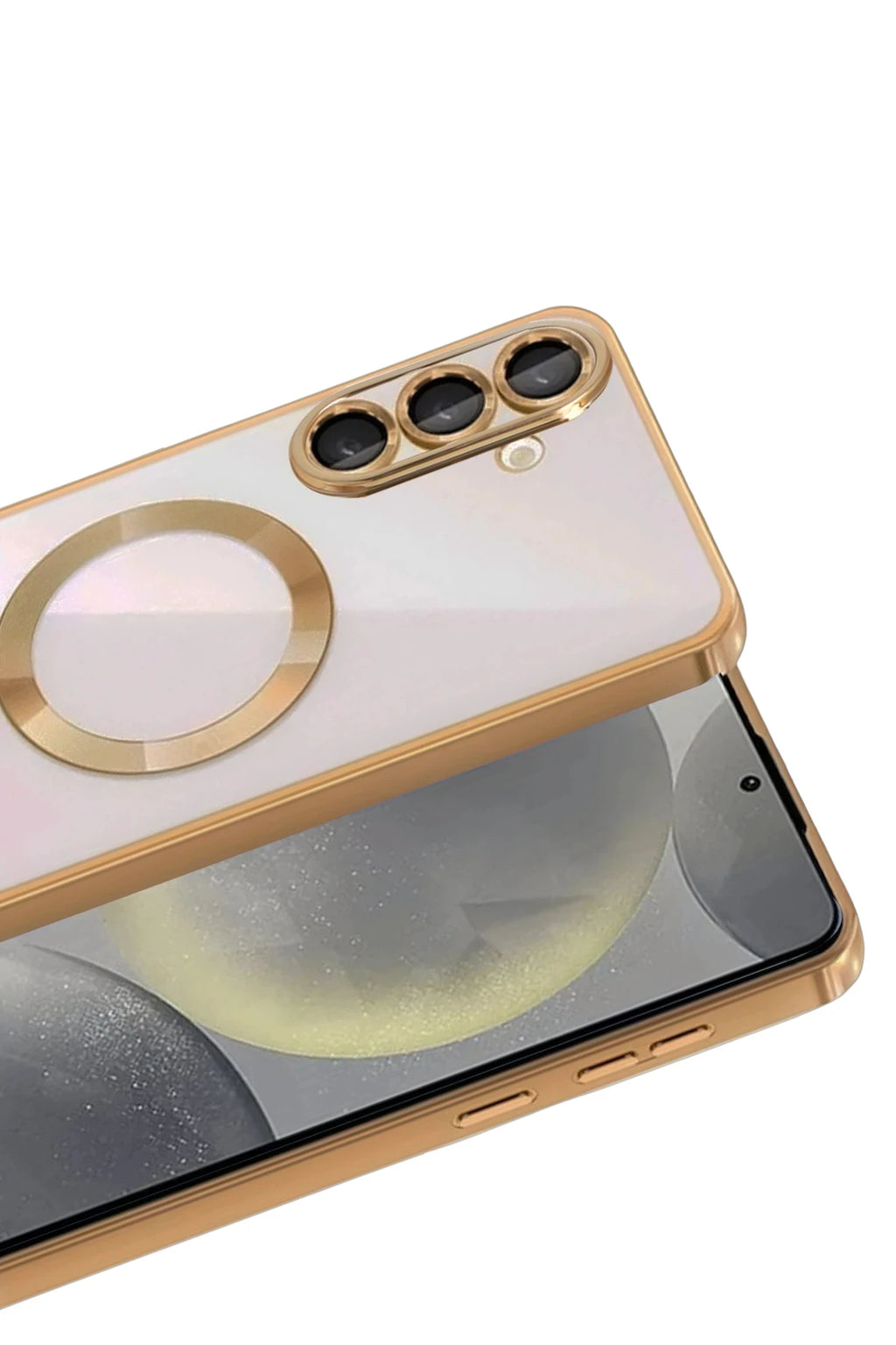 nebaktın Samsung Galaxy A57 5G Kross Magneticsafe Kapak - Çöl Titanyum 2