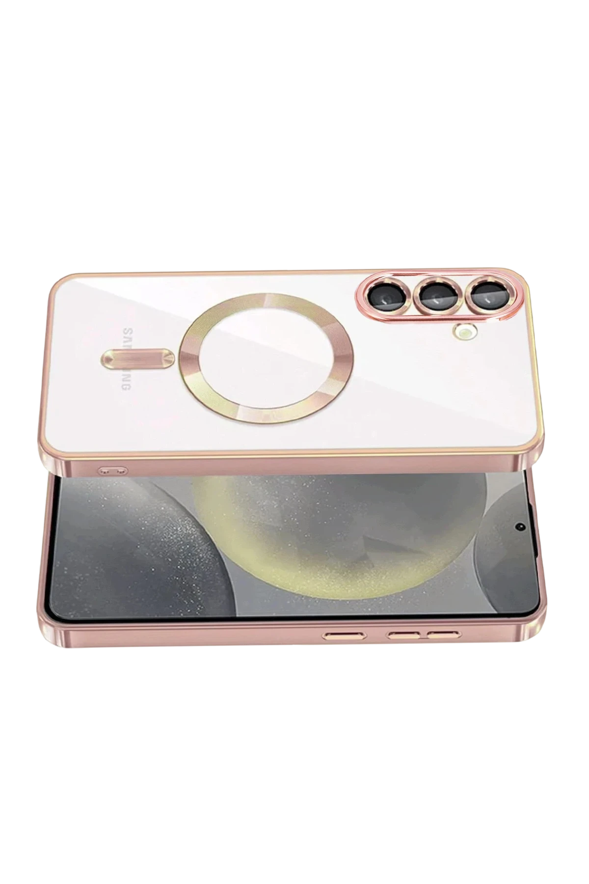 nebaktın Samsung Galaxy A57 5G Kross Magneticsafe Kapak - Rose 3